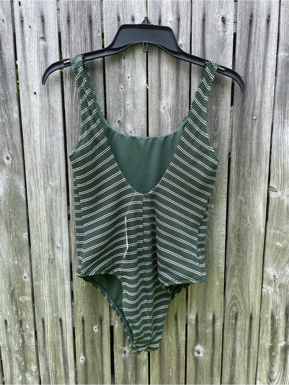 NWT Abercrombie & Fitch Women's 90s Scoopneck One-Piece Swimsuit Size Medium - Picture 5 of 12